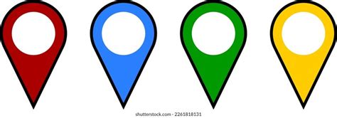 Location Pointer Pin You Here Marker Stock Vector Royalty Free