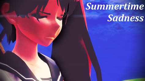 Mmd X Yandere Simulator Summertime Sadness Youtube
