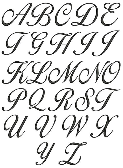 These 26 pdf printable cursive worksheets show the alphabet in cursive with upper and lower case practice for each individual letter of the alphabet. Pin en Lettering