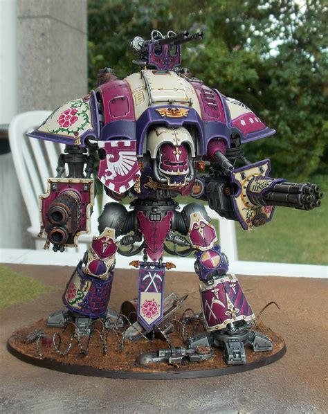 Imperial Knight By Victor Ques Warhammer Games Warhammer Models