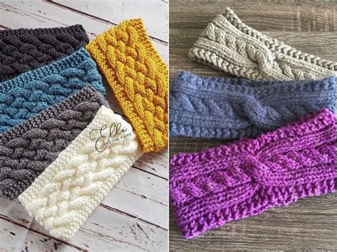Cable Knitted Headbands Free Patterns Knitted Headband Free Pattern