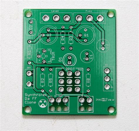 Check out some of the pedals i've put together either from pcbs or on strip board (vero). NEW Fuzz Face Clone PCB Boards!!! | Synthrotek