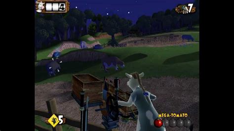 Barnyard Pc Game Cow Tipping Defend The Meadow Youtube