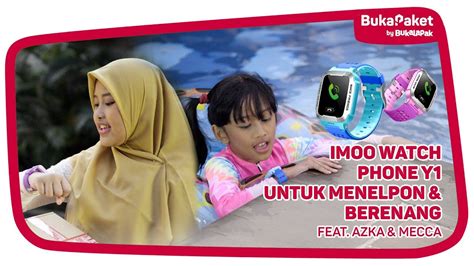 Jam Tangan Imoo Watch Phone Y1 Bisa Teleponan Sambil Berenang Feat