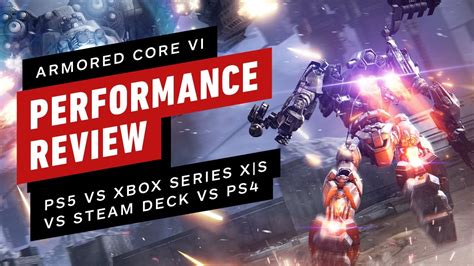 Armored Core 6 Performance Review Ps5 Vs Xbox Series Xs Vs Ps4 Vs