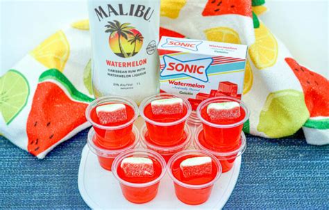 Make Spectacular Sonic Watermelon Jello Shots For Your Next Party