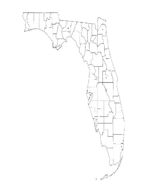 Florida Map Template 8 Free Templates In Pdf Word Excel Download