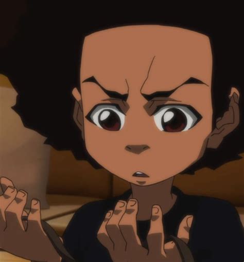 Pin By ︎˖°༄ 𝙖𝙗𝙚𝙣𝙖 On Boondocks Caps Black Anime Characters