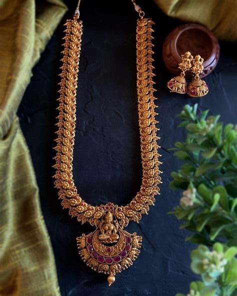 Indulge In The Opulence Of Temple Jewellery A Timeless Artistry From