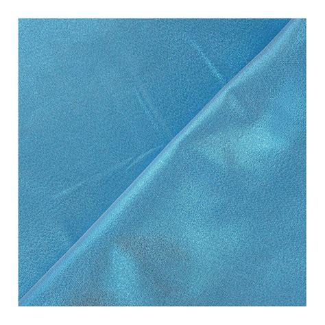 Only one piece 80 cm X 140 cm Satin Lamé Fabric Turquoise Ma