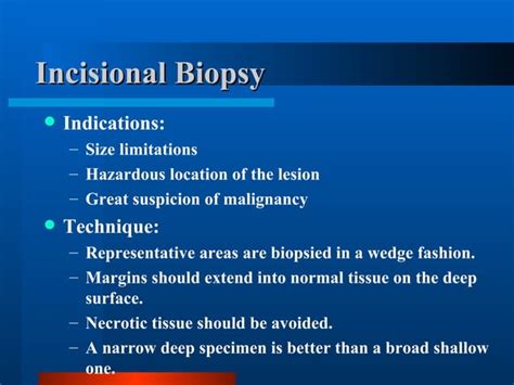 Biopsy In Oral Surgery Ppt