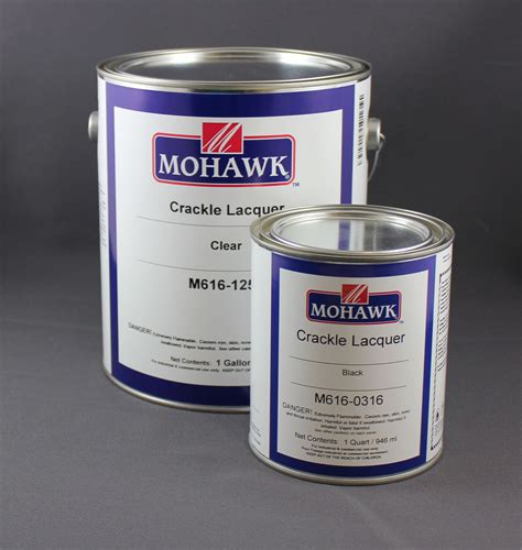 Clear Crackle Lacquer One Gallon Hpi Finishing Supply