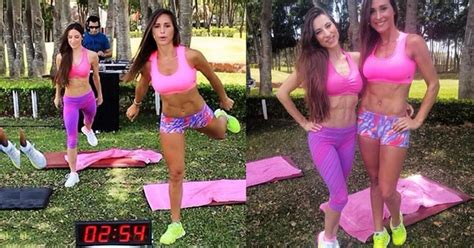Magui Bravi Reina Del Fitness En Paraguay Infobae