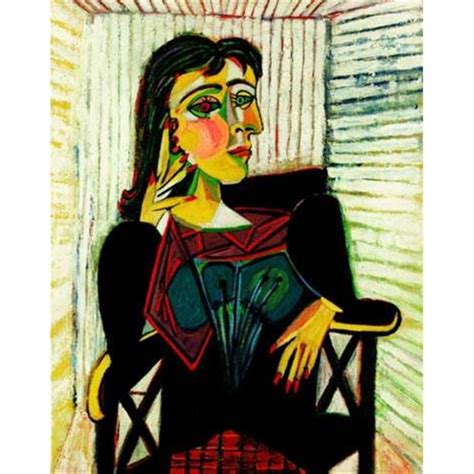 Picasso Pablo Portrait Of Dora Maar Signed And Numbered Print