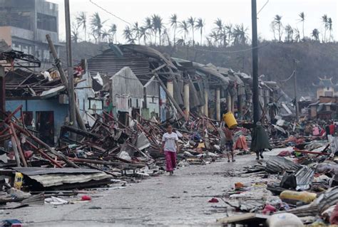 Philippine Typhoon Deaths Climb Into Thousands Leyte Philippines Philippines Cities