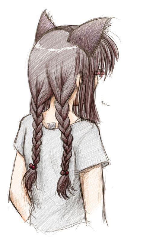 How to draw anime braids. miho, braiding by fredrin on DeviantArt