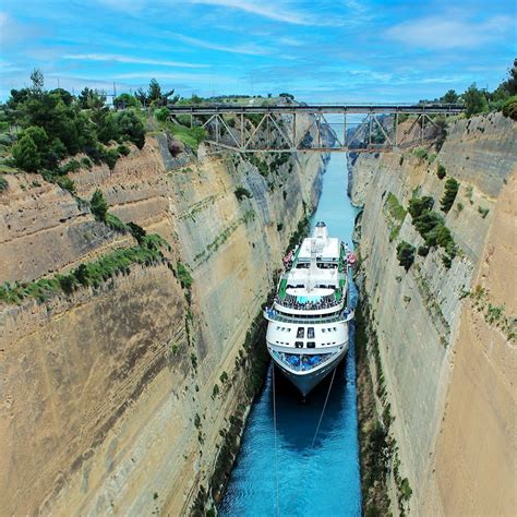 Vessels From 45 Countries Cross Greeces Corinth Canal In July Gtp Headlines