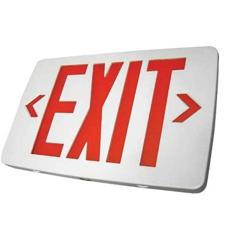Exit Sign Led Thin Thermoplastic