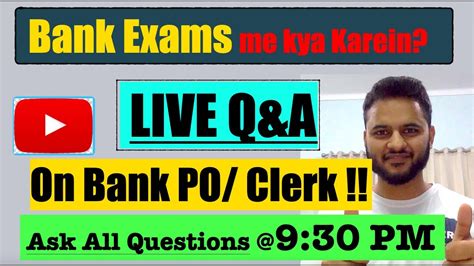 Live Session For Bank Exams 2022 How To Crack Bank Exam 2022 Youtube