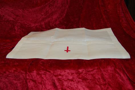 Communion Linen Altar Linen Liturgical Linen Corporal 100 Linen