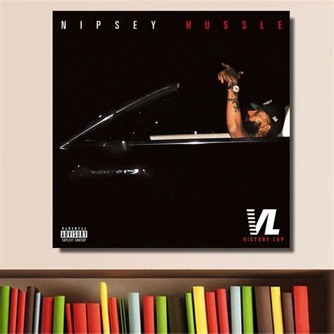 New Nipsey Hussle Victory Lap Rap Music Album Cover Star Wall Sticker