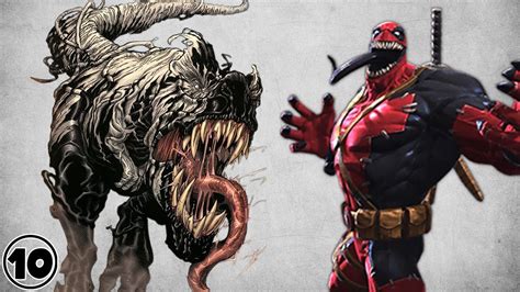 Top 10 Alternate Versions Of Venom Youtube