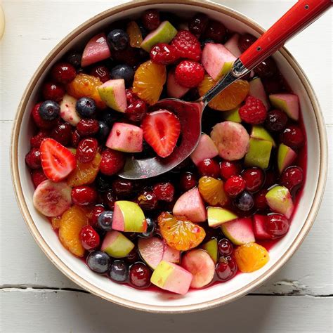 Festive Cranberry Fruit Salad Recipe Taste Of Home