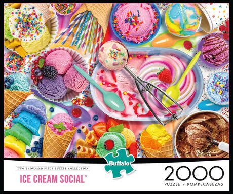 All you have to do is figure out which piece has been cut out from our delicious pictures. Buffalo Games Ice Cream Social 2000 Piece Jigsaw Puzzle ...