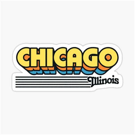 Chicago Stickers Redbubble