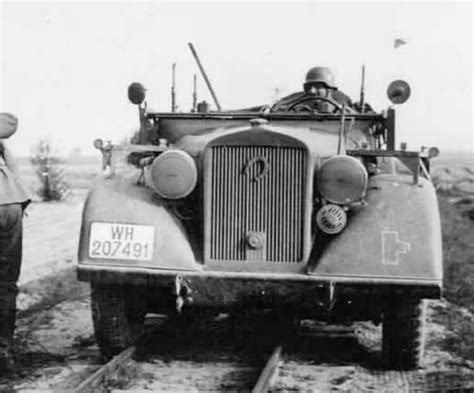 Horch 901 Wehrmacht Pkw Car 10 World War Photos