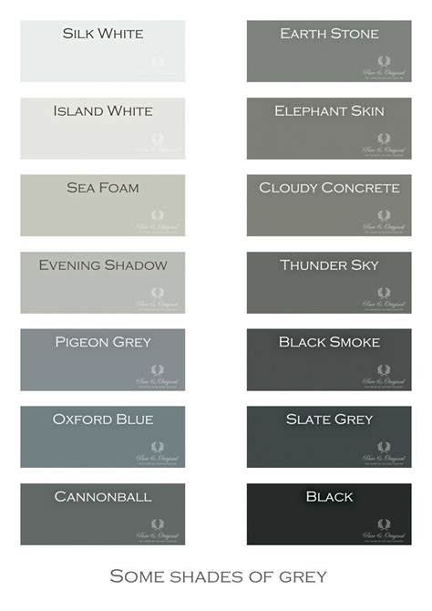 Grey Color Schemes For Bedrooms Unique I Love Gray Shades Of Grey Chalk