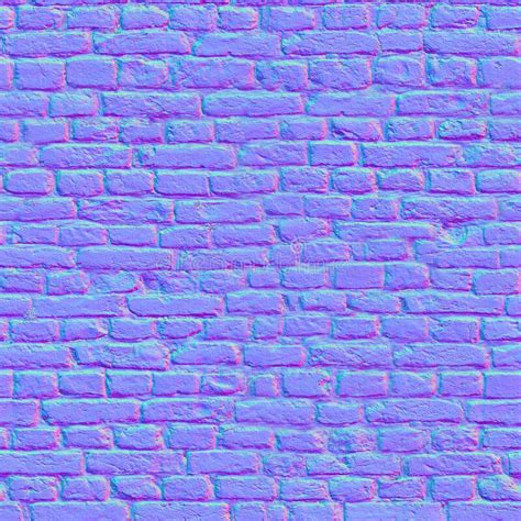 Brick Wall Bump Map