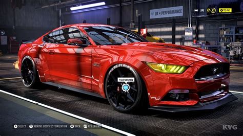 Need For Speed Heat Ford Mustang Gt 2015 Customize Tuning Car Pc
