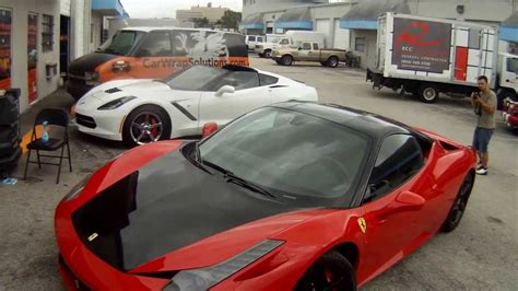 33 отметок «нравится», 1 комментариев — @the_expensive_lifestyle в instagram: Miami Ferrari 458 Italia Glossy Black Hood, Panoramic Roof ...