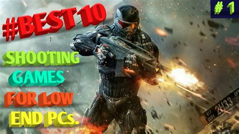 Top 10 Shooting Games For Low End Pc Download Link Youtube
