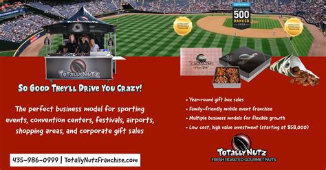 Pin by Totally Nutz Franchise on Franchise business opportunity | Franchise business 