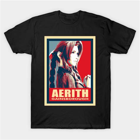 Aerith Funny Ff7 Remake Game T Aerith Gainsborough T Shirt
