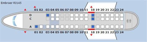 Principal 153 Imagen Embraer Rj145 Seat Map Vn