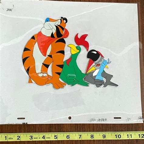Art Kelloggs Mascot Giants Tony The Tiger Toucan Sam Cornelius Strike