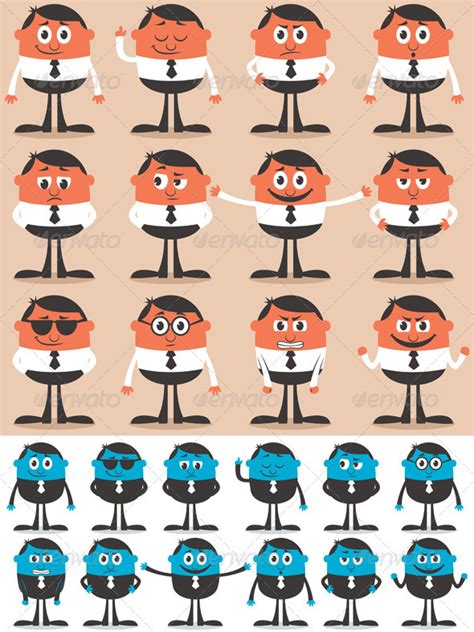 Simple Vector Characters At Collection Of Simple