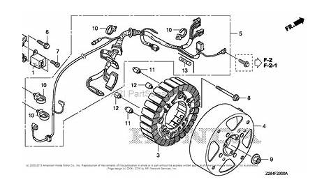 Honda EU3000I AC GENERATOR, JPN, VIN# EAVJ-1000001 Parts Diagram for