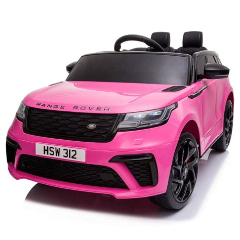 Tobbi 12 Volt Kids Ride On Car Licensed Land Rover Battery Powered