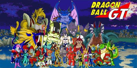 Of episodes 64 dragon ball gt (ドラゴンボールgtジーティー, doragon bōru jī tī, gt standing for grand tour, commonly abbreviated as dbgt) is one of two sequels to dragon ball z, whose material is produced only by toei animation, and is not adapted from a preexisting manga series. Dragon Ball GT! | DragonBallZ Amino
