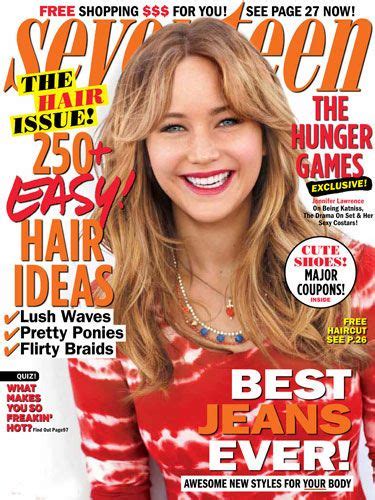 Jennifer Lawrence Looked Gorgeous On The April 2012 Cover And Was