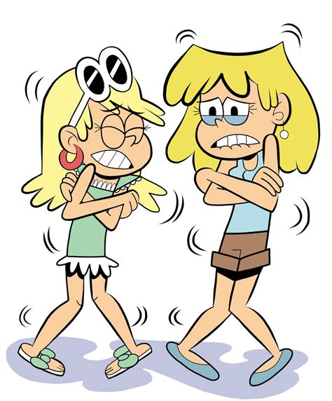 Leni And Lori Shivering Commission By Alexander Lr On Deviantart