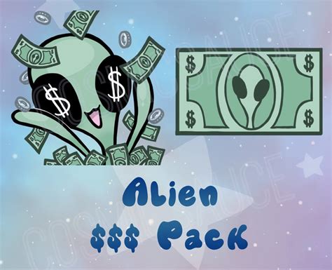 Alien Emote Pack 2 Twitch Emotes Discord Emote Sub Etsy