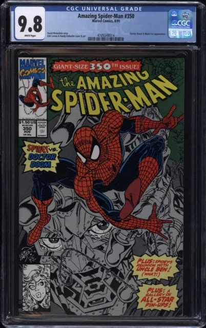 Amazing Spider Man 350 Cgc 98 Doctor Doom Anniversary Cover 8999