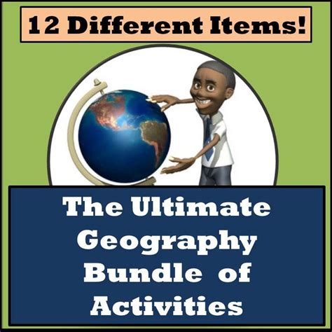 The Ultimate Geography Bundle 12 Different Activities Social