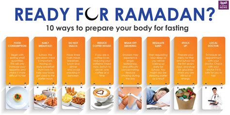 Ready For Ramadan 10 Ways To Prepare Your Body For Fasting Al