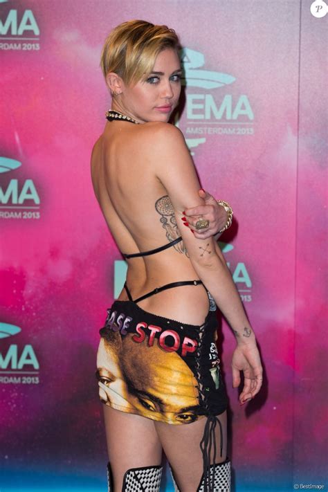 Miley Cyrus Aux Mtv European Music Awards Ema 2013 Au Ziggo Dome A